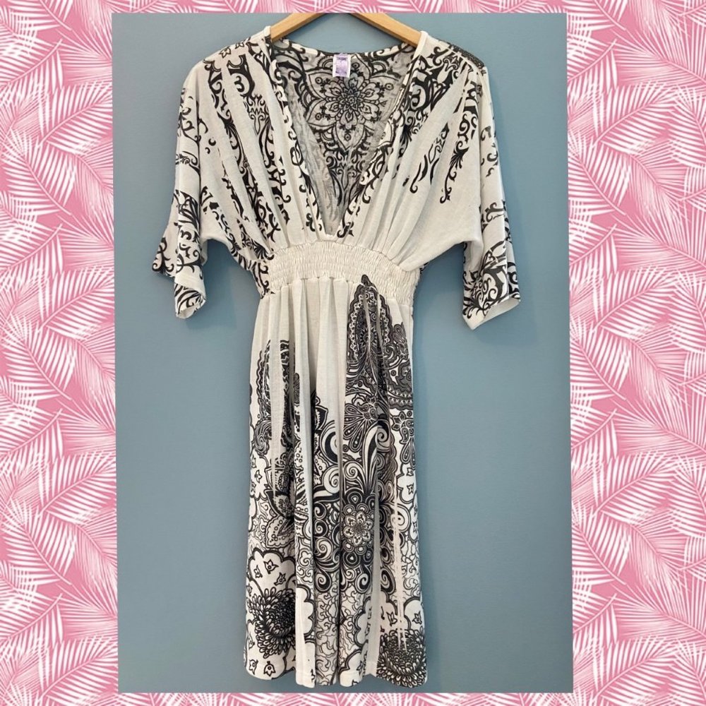 Alya Women's Boho Knit Dress, size Medium